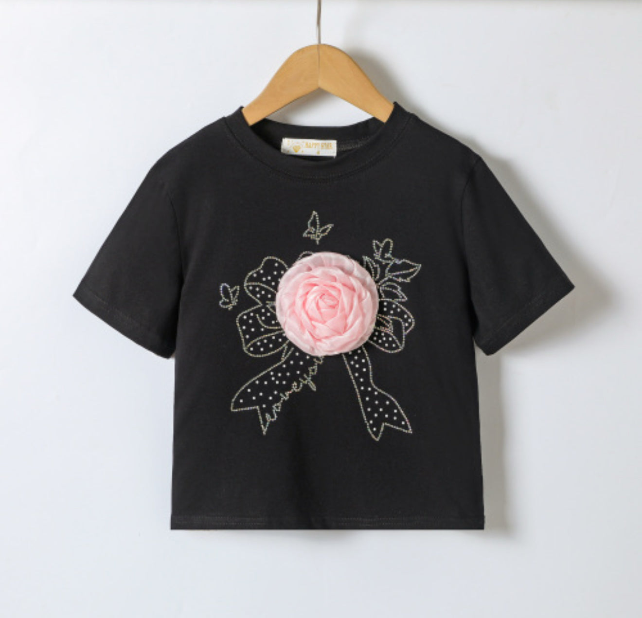 T-shirt avec fleur